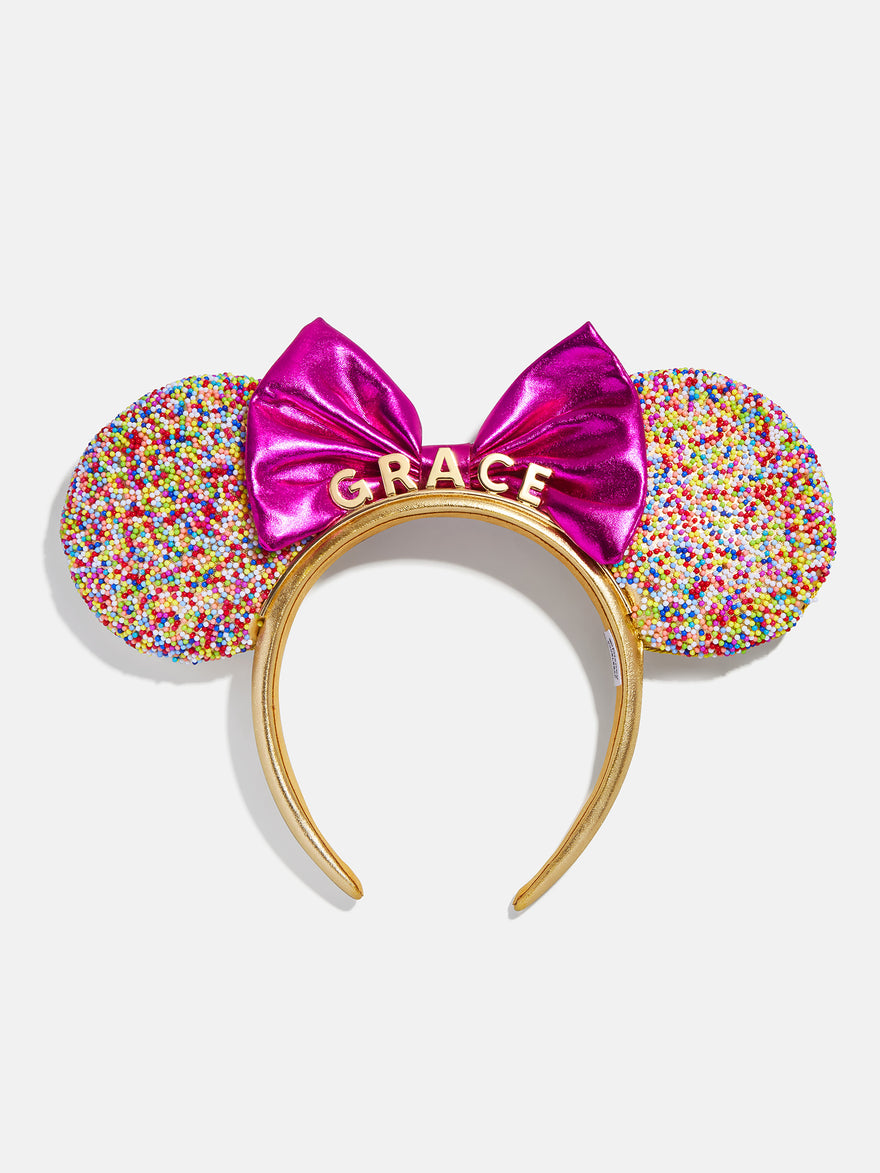 Disney Minnie Mouse Sprinkle Custom Ears Headband - Minnie Mouse Sprinkle Custom Ears