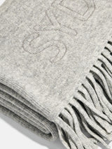 BaubleBar Pure Merino Wool Custom Blanket - Cloud Gray/Dark Gray - 
    Get Gifting Early: 20% Off Custom