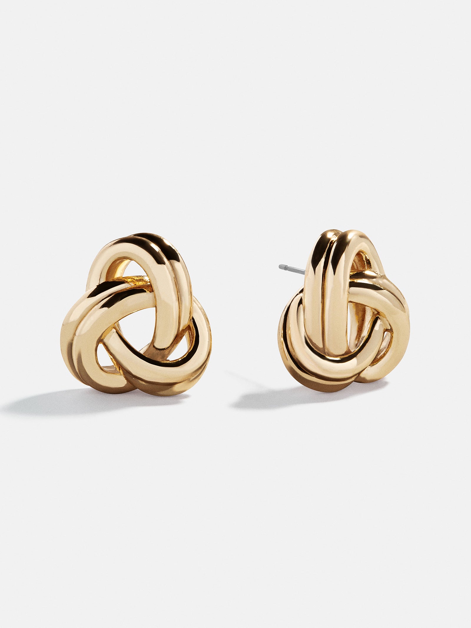 Kylie Gold Knot Earrings - Gold