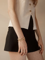 BaubleBar Spaced Letter Custom Charm Bracelet - Gold - 
    Get Gifting Early: 20% Off Custom