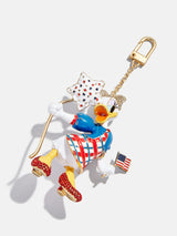 BaubleBar Disney Daisy Duck Americana Bag Charm - Daisy Duck - 
    Daisy Duck charm for bag
