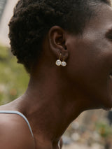 BaubleBar Round|10MM -
Drop crystal earrings