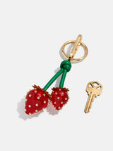 BaubleBar Berry Sweet Strawberry Bag Charm - Strawberry -
Oversized handbag charm
