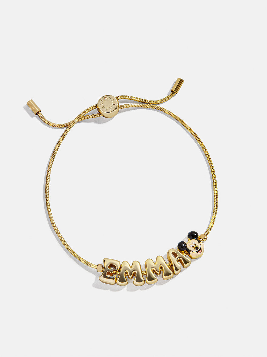 Disney Minnie Mouse Bubble Slider Custom Bracelet - Minnie Mouse