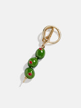 BaubleBar Briny Baby Olive Bag Charm - Olives -
Food charm for purse
