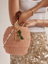 BaubleBar Briny Baby Olive Bag Charm - Olives -
Food charm for purse