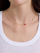 University of Alabama Spaced Charm Necklace - University of Alabama