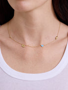 University of North Carolina Spaced Charm Necklace - University of North Carolina