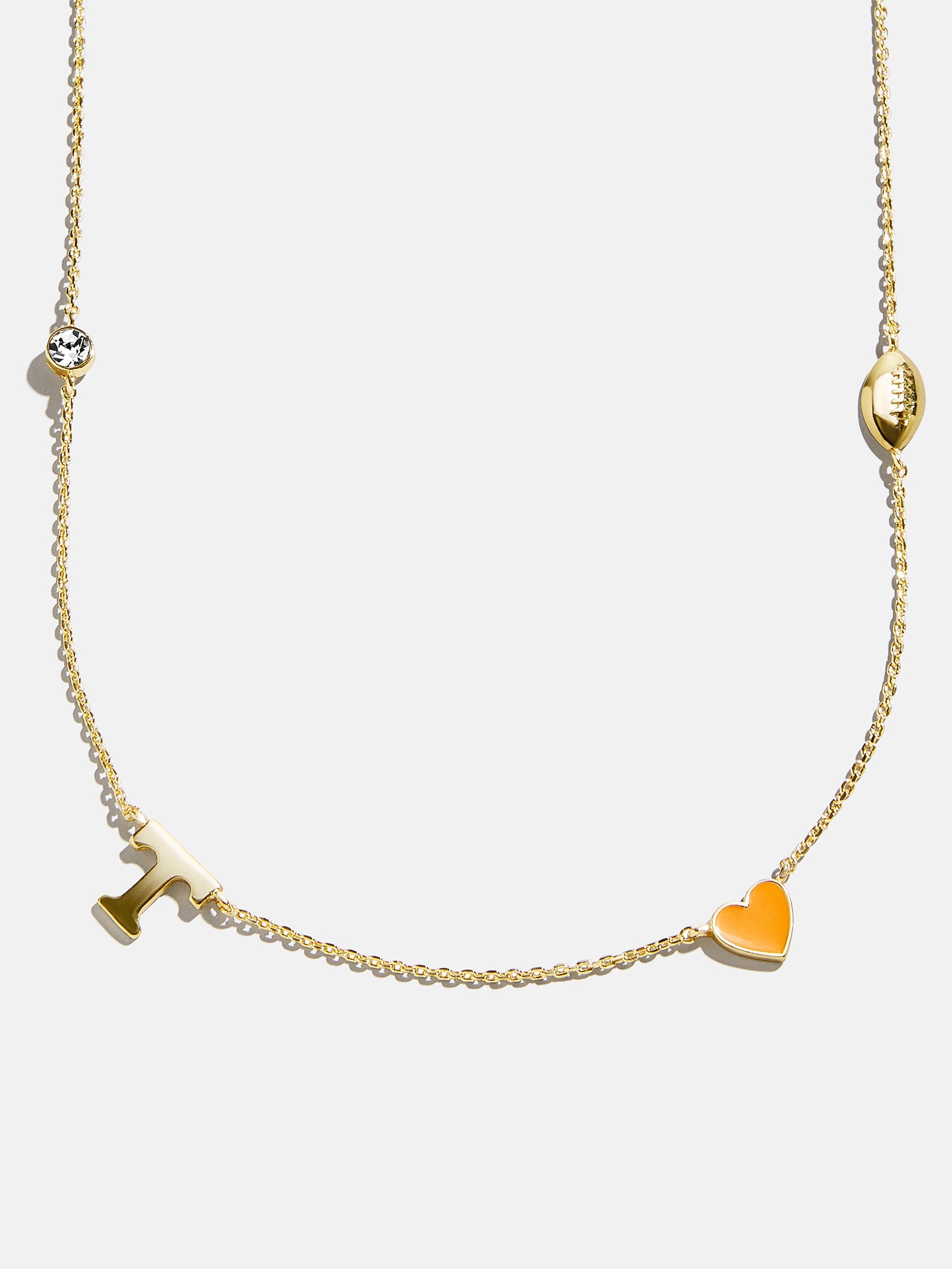 University of Tennessee Spaced Charm Necklace - University of 