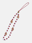 University of Oklahoma Beaded Phone Charm - University of Oklahoma