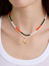 BaubleBar University of Miami Logo Beaded Necklace Set - University of Miami -
Set of University of Miami necklaces