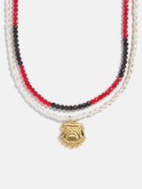 BaubleBar University of Georgia Beaded Logo Necklace Set - University of Georgia -
Set of University of Georgia necklaces