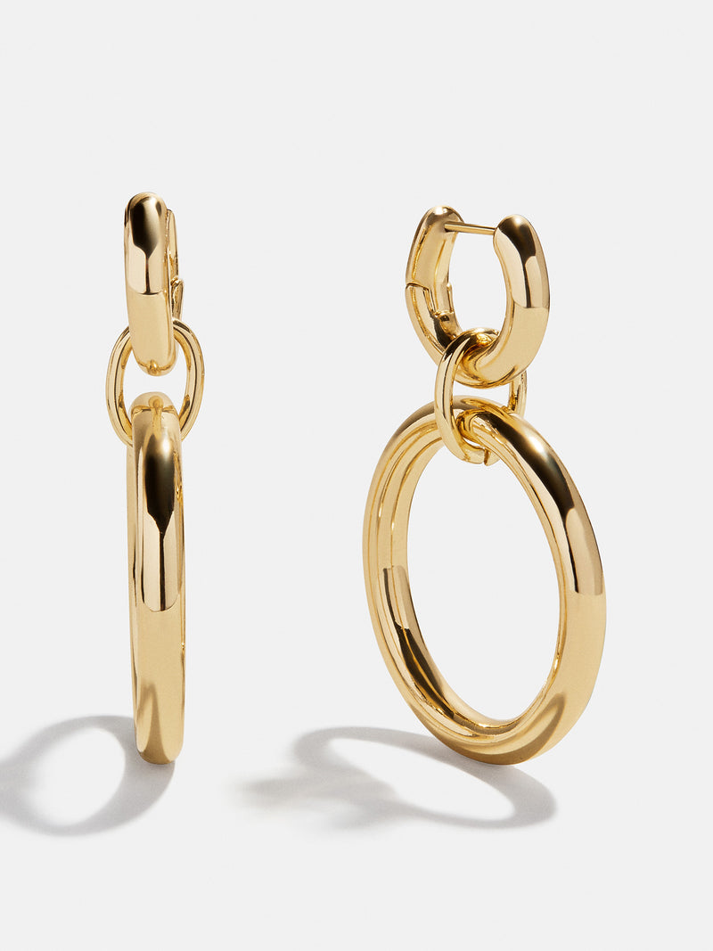 Viviana Hoop Earrings - Gold