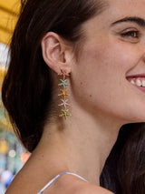 BaubleBar Kiana Starfish Earrings - Multi - 
    Statement drop earrings