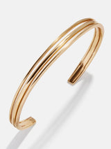 BaubleBar Rachelle 18K Gold Cuff Bracelet - Gold -
Limited Time: Enjoy 20% Off