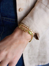 BaubleBar STAR WARS™ Yoda™ Bubble Slider Custom Bracelet - Yoda - 
    Personalized name bracelet