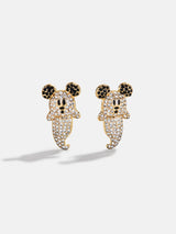 BaubleBar Disney Mickey Mouse Pavé Ghost Earrings - Gold/Pavé -
Disney Halloween earrings