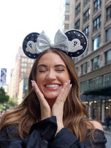 BaubleBar Disney Minnie Mouse Ghost Ears Headband - Minnie Mouse Ghost Ears -
Disney Halloween ears with crystals