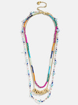 BaubleBar Rowan Semi-Precious Custom Layered Necklace - Santorini - 
    Get Gifting Early: 20% Off Custom