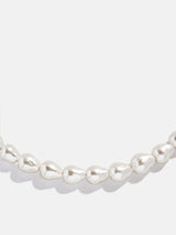 BaubleBar Ondine Pearl Collar Necklace - White -
Pearl choker necklace