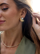 BaubleBar Melanie Stud Earrings - Gold/Silver -
Statement stud earrings