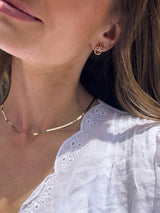 BaubleBar Shiloh Gold Earrings - Small - 
    Dainty stud earrings