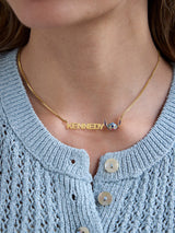 BaubleBar  - 
    Personalized name necklace