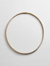 BaubleBar 2MM Stones -
Cubic zirconia tennis necklace