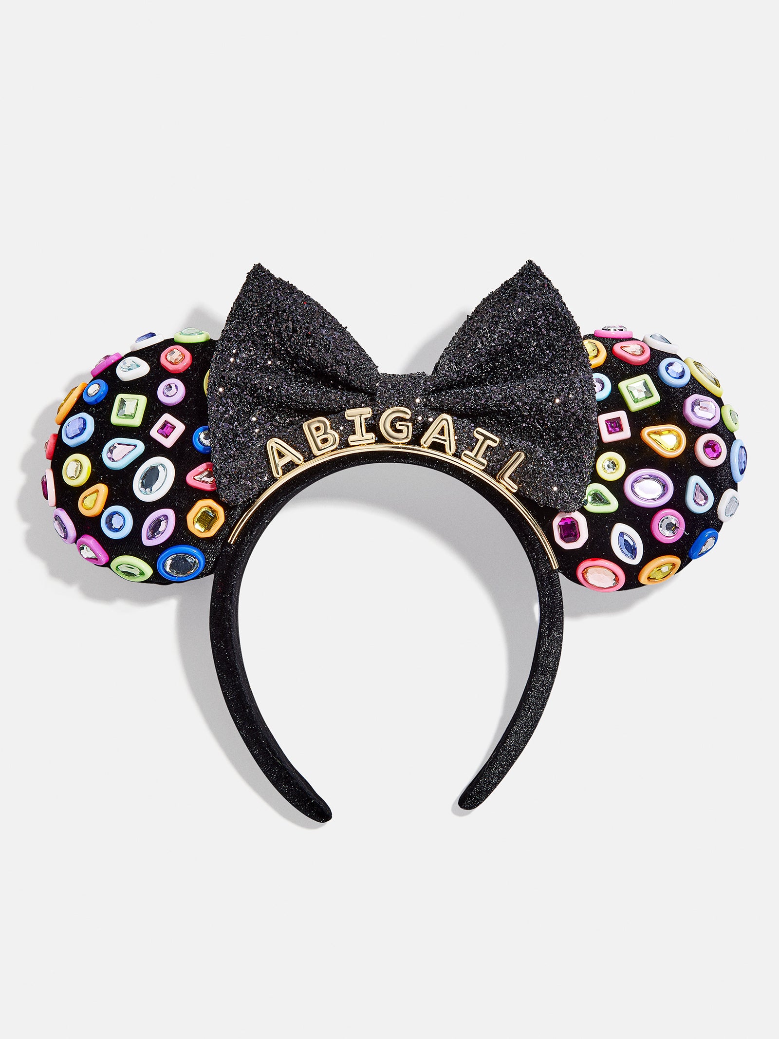Custom Handmade Velvet Disney Ears with Rhinestones and Broaches NWOT Rhinestone Mickey Ears - Etsy main image 3