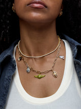 BaubleBar STAR WARS™ Heroes Charm Necklace - Star Wars Heroes - 
    Paperclip necklace with charms