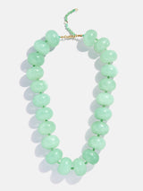 BaubleBar Joan Semi-Precious Necklace - Green Jade - 
    Get Gifting Early: 20% Off