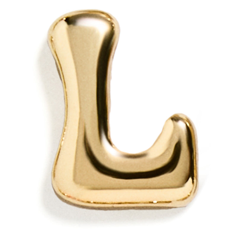 Gold Bubble Bead - L