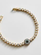 BaubleBar Amalie Evil Eye Tennis Bracelet - Single Evil Eye -
Tennis chain with evil eye