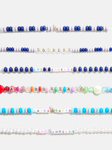 BaubleBar MLB Bracelet Bead Kit - Los Angeles Dodgers -
MLB Bracelet Bead Kit