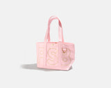BaubleBar Desert Tan -
Personalized canvas tote bag with custom embroidered initials