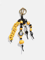 BaubleBar NFL Beaded Bag Charm - Pittsburgh Steelers - 
    Keychain charm for bag