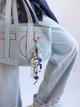 BaubleBar NFL Beaded Bag Charm - Dallas Cowboys - 
    Keychain charm for bag