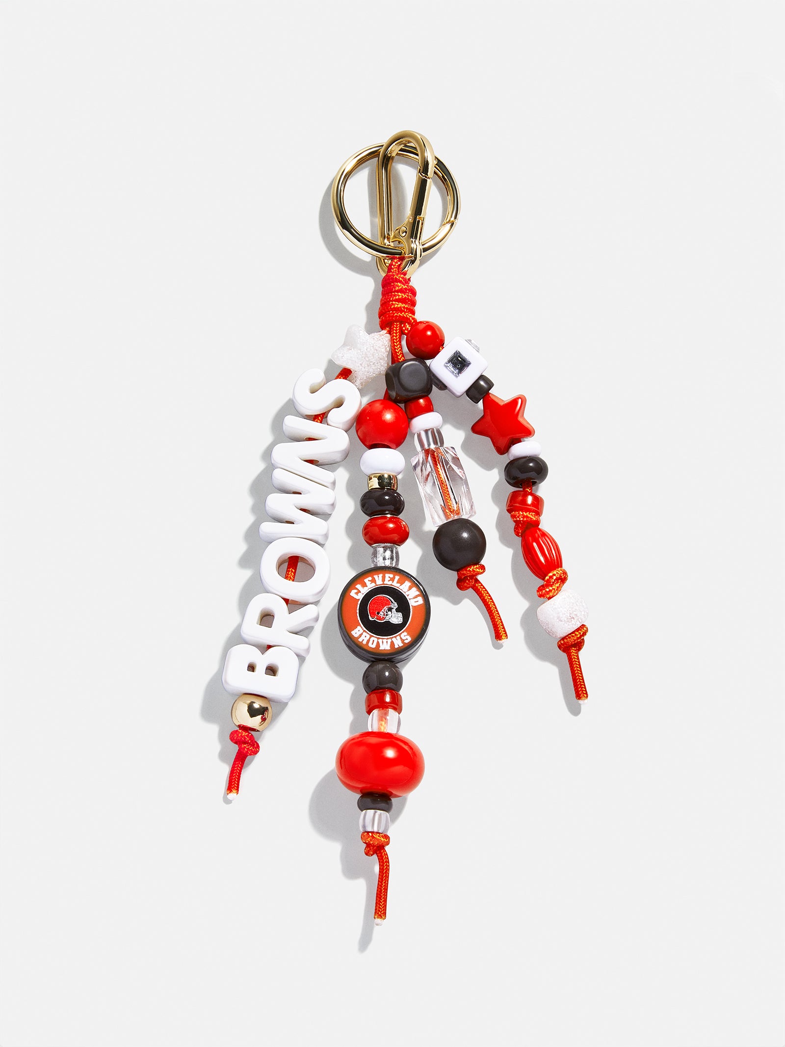 NFL Beaded Bag Charm - Cleveland Browns – Keychain charm for bag