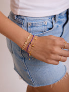 NFL Bracelet Set - Minnesota Vikings