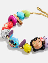 BaubleBar Disney Lilo & Stitch Friends Forever Charm Bracelet - Disney Stitch Charm Bracelet - 
    Multicolored pull-tie bracelet