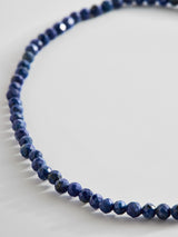 BaubleBar Mini Semi-Precious Necklace - Lapis -
Lapis stackable necklace