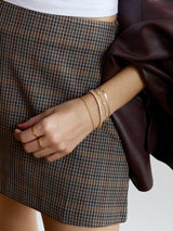 BaubleBar Yasmine 18K Gold Pearl Bracelet - Gold/Pearl -
Gold chain for stacking