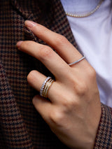 BaubleBar Diana Sterling Silver Eternity Ring - 2MM Stones -
It's Black Friday Week: Enjoy 30% off.