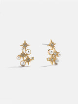 BaubleBar Nora Crystal Earrings - Gold/Pavé -
20% OFF ENDS SOON