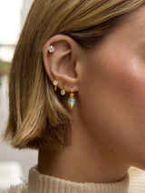 BaubleBar Merry & Bright Christmas Drop Earrings - Multi - 
    Christmas light earrings