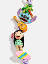 BaubleBar Disney Lilo & Stitch Friends Forever Bag Charm - Disney Lilo & Stitch Friends Forever Bag Charm -
Embellished keychain