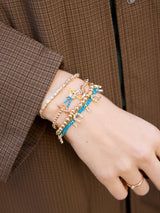 BaubleBar Disney Pixar Woody Pisa Bracelet - Woody -
Beaded stretch bracelet for stacking