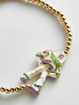 BaubleBar Disney Pixar Buzz Lightyear Pisa Bracelet - Buzz Lightyear -
Beaded stretch bracelet for stacking