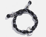 BaubleBar Silver -
Initial waterproof paracord bracelet