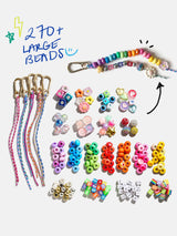 BaubleBar Kids’ DIY Bag Charm Craft Kit - Bag Charms DIY Kit -
Bead kits for custom keychains